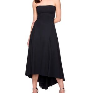 NEW TAGS ON Susana Monaco strapless seamed high low dress